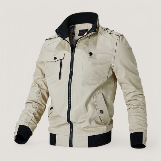 Herre Bomberjakke Let Stilfuld Design 6