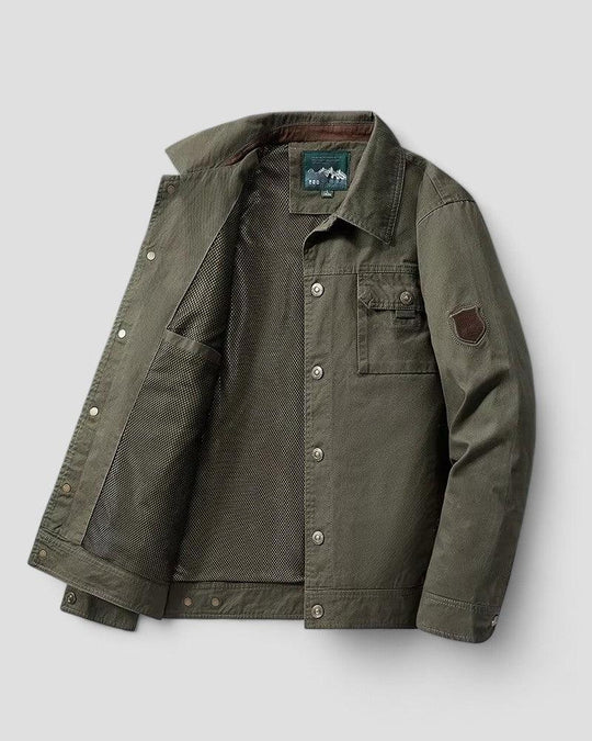 Herre Bomberjakke Vindtæt med Cargo-lomme 1