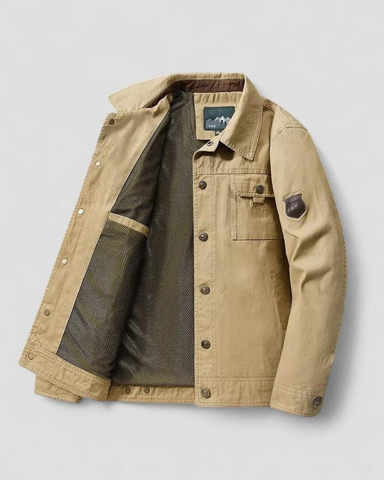 Herre Bomberjakke Vindtæt med Cargo-lomme 2