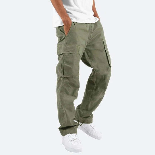 Herre Cargo Bukser Moderne Design og Komfort 6