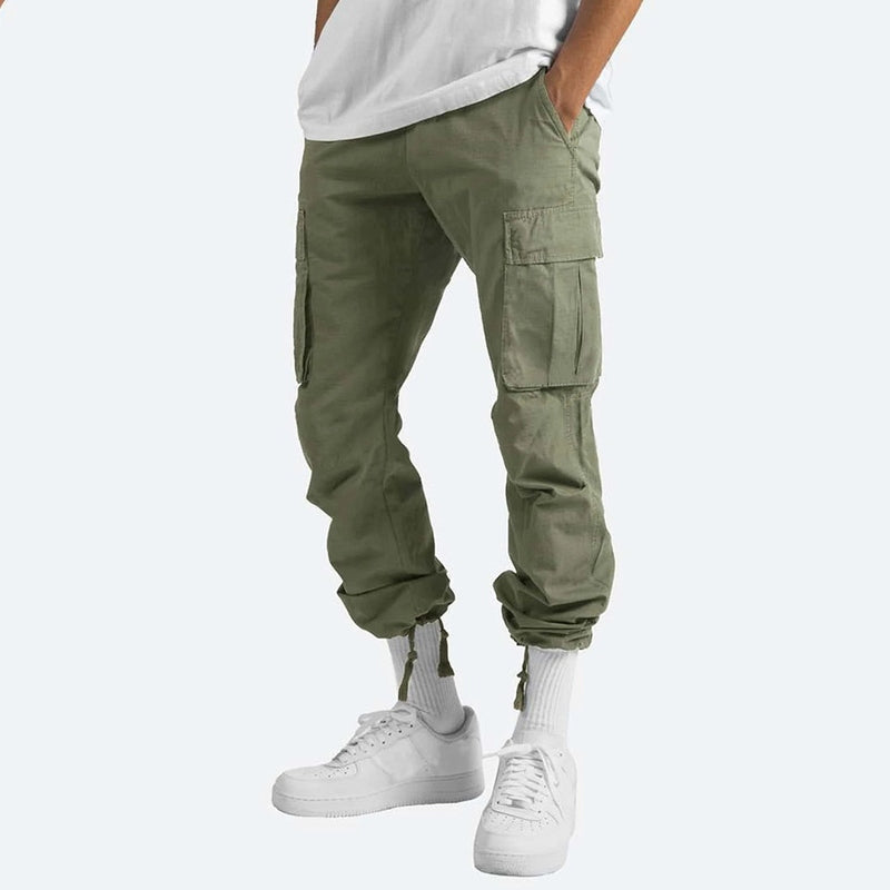 Herre Cargo Bukser Moderne Design og Komfort 8