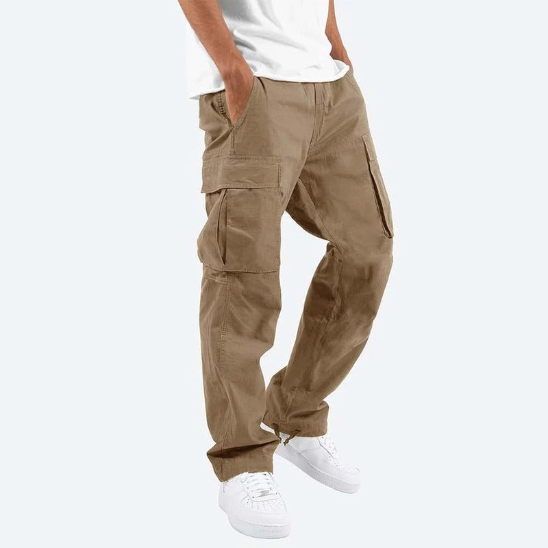 Herre Cargo Bukser Moderne Design og Komfort 9