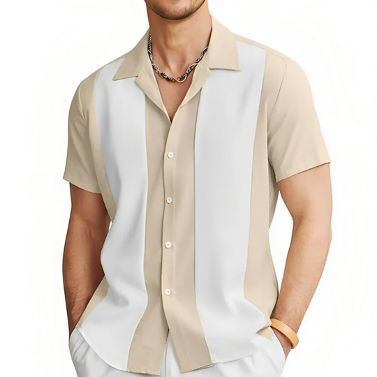 Herre Casual Skjorte Sommer Stil Polyester 1