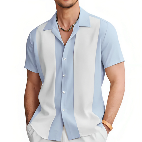 Herre Casual Skjorte Sommer Stil Polyester 3