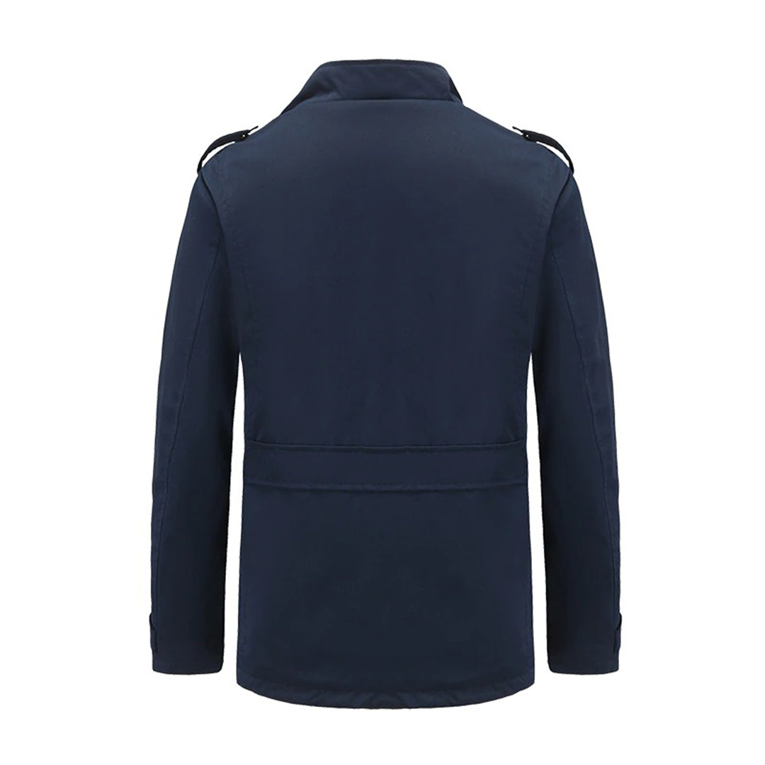 Herre Fleece-foret Casual Frakke 3