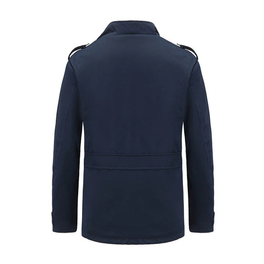 Herre Fleece-foret Casual Frakke 3