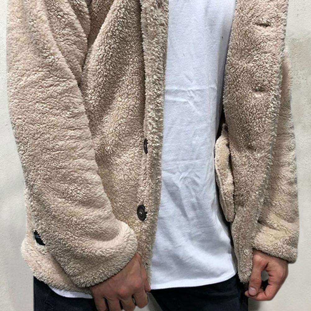 Herre Fleece Jakke Casual Stil 3