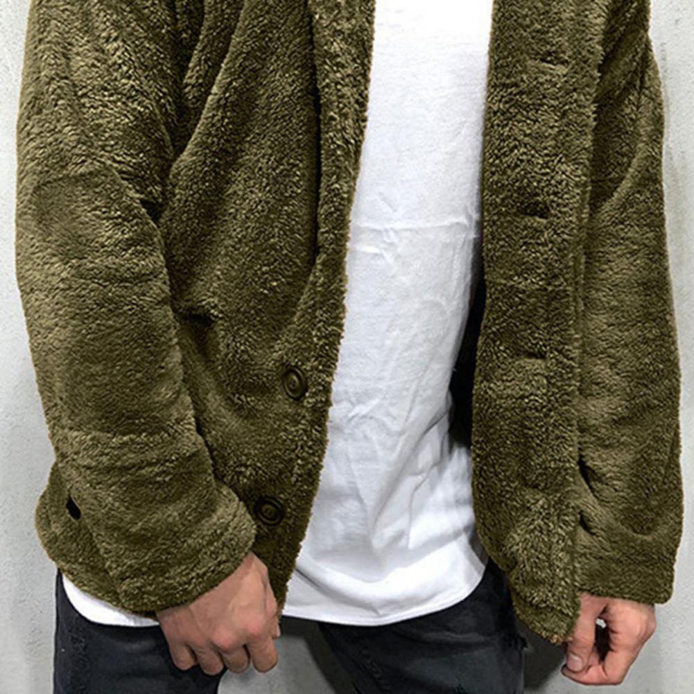 Herre Fleece Jakke Casual Stil 8