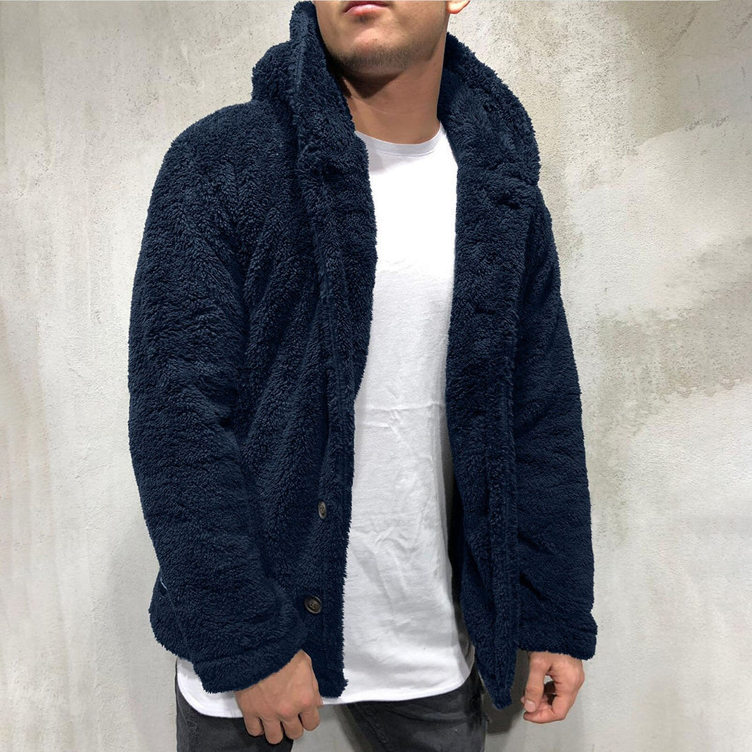 Herre Fleece Jakke Casual Stil 9