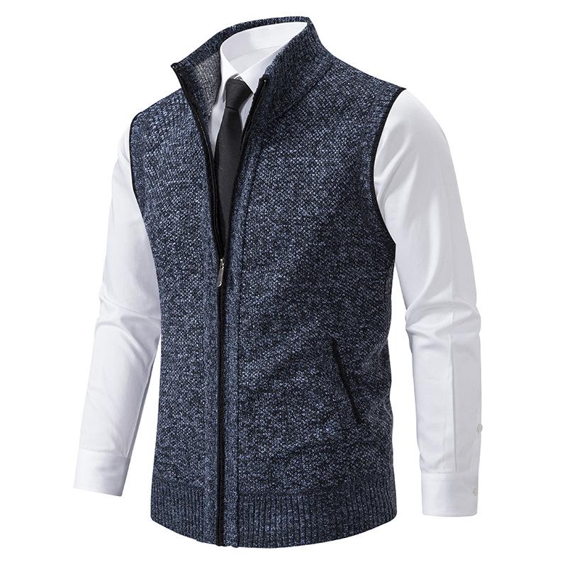Herre Fleece Vest Casual Design 0