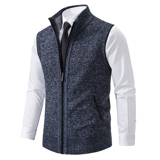 Herre Fleece Vest Casual Design 0