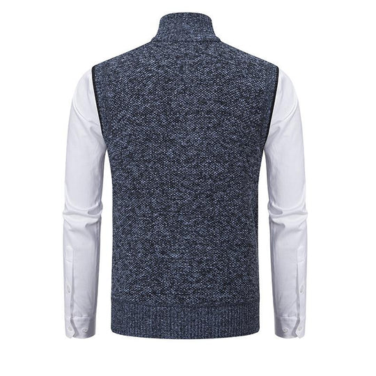 Herre Fleece Vest Casual Design 3