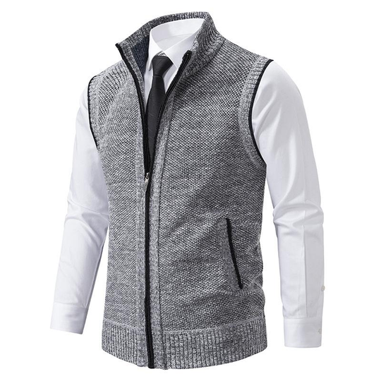 Herre Fleece Vest Casual Design 4