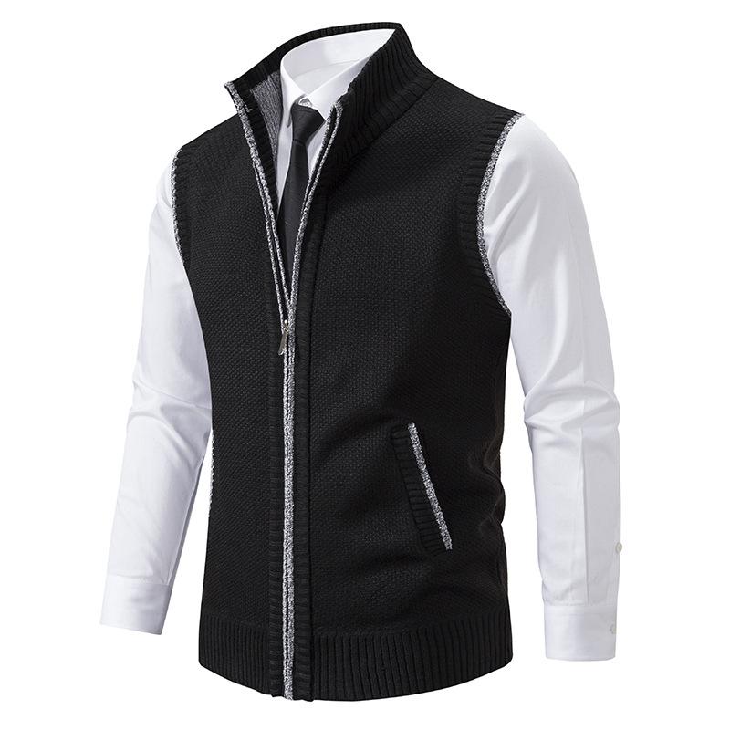 Herre Fleece Vest Casual Design 5