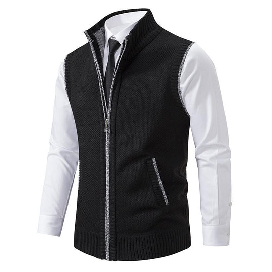 Herre Fleece Vest Casual Design 5