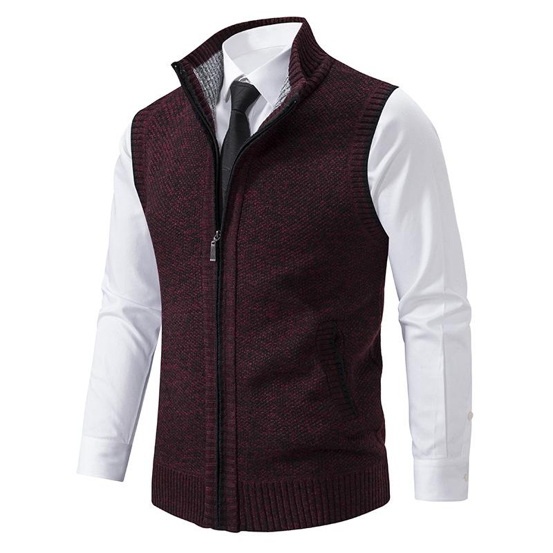 Herre Fleece Vest Casual Design 6