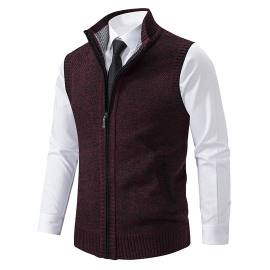Herre Fleece Vest Casual Design 6