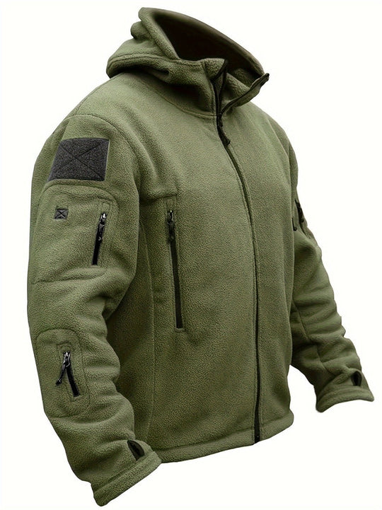 Herre Fleecejakke Vindtæt 9