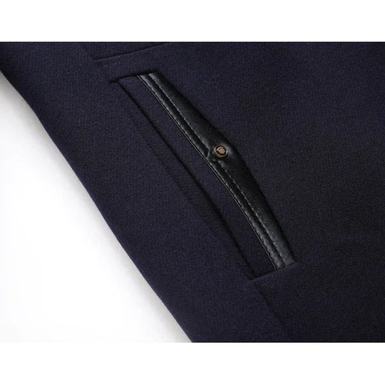 Herre Frakke Klassisk Design Vinter 8