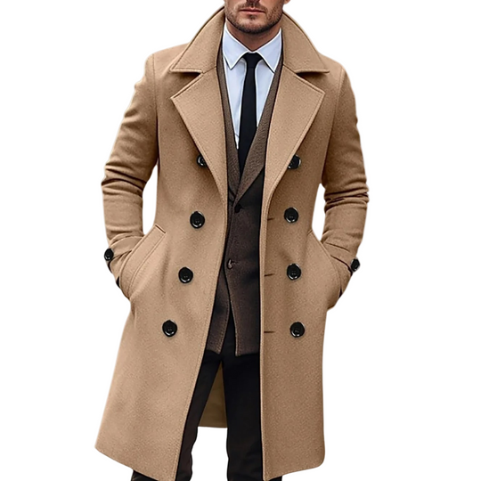 Herre Frakke Skræddersyet Snit Tidløs Design 0