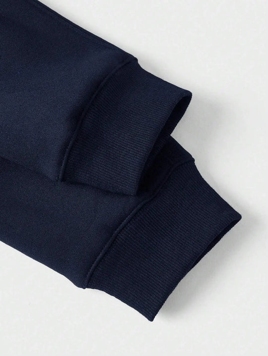 Herre Halv-Zip Trøje Trendy Design 4