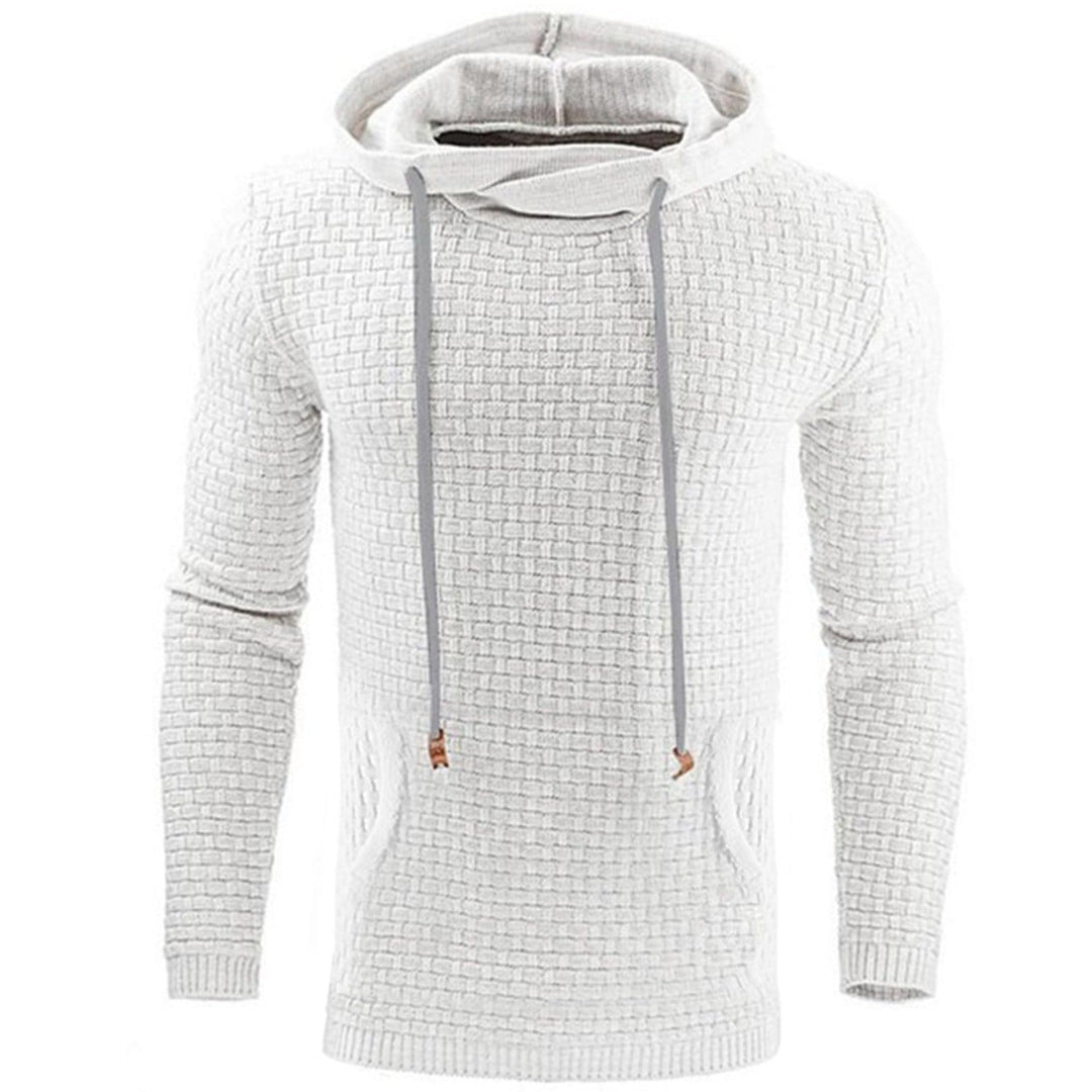 Herre Hoodie i Holdbar Design med Frontlomme 0