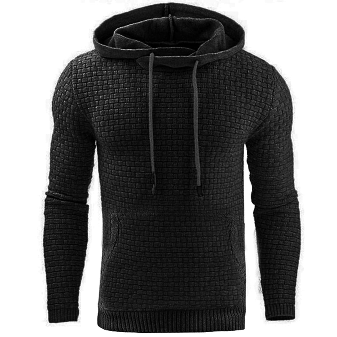Herre Hoodie i Holdbar Design med Frontlomme 1