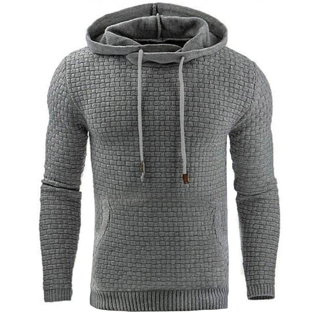 Herre Hoodie i Holdbar Design med Frontlomme 2