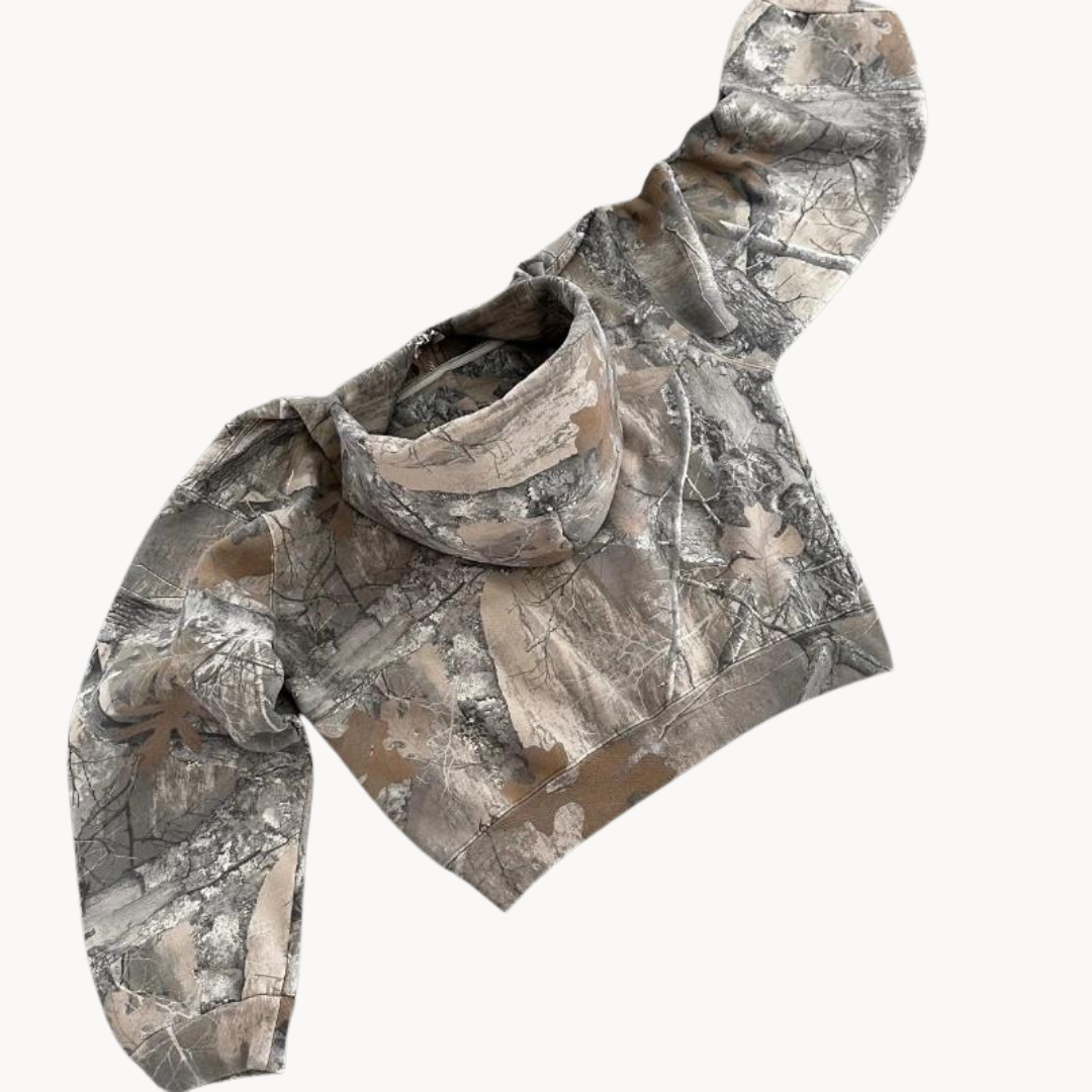 Herre Hoodie i Kamouflage Stil 5