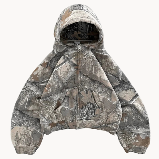 Herre Hoodie i Kamouflage Stil 6