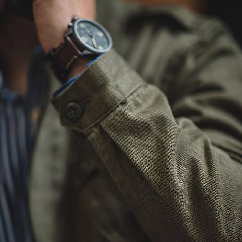 Herre Jakke Afslappet Stil Med Praktiske Lommer 3