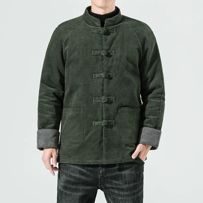 Herre Jakke Corduroy Padded 100% Bomuld 1