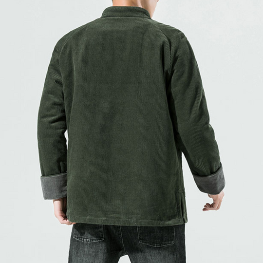 Herre Jakke Corduroy Padded 100% Bomuld 2