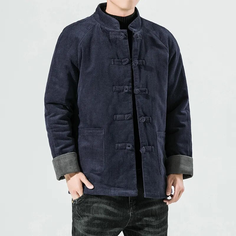 Herre Jakke Corduroy Padded 100% Bomuld 3