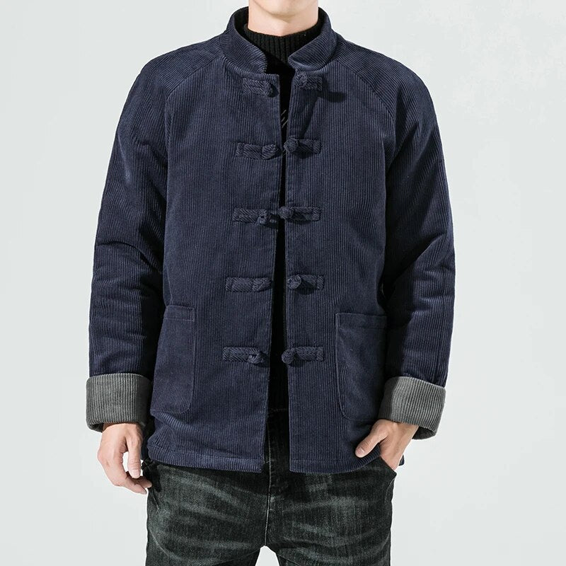 Herre Jakke Corduroy Padded 100% Bomuld 4