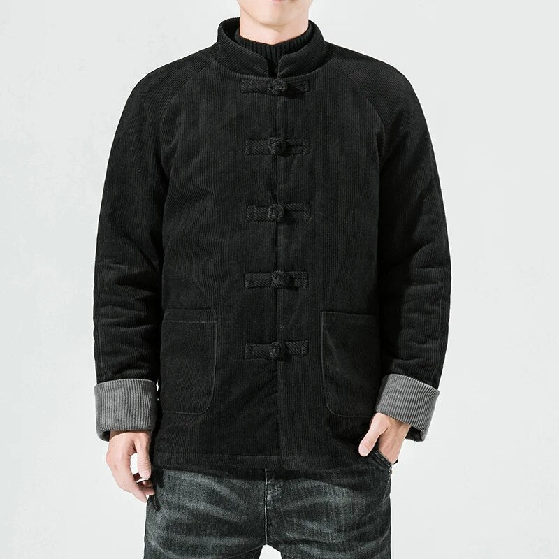 Herre Jakke Corduroy Padded 100% Bomuld 6