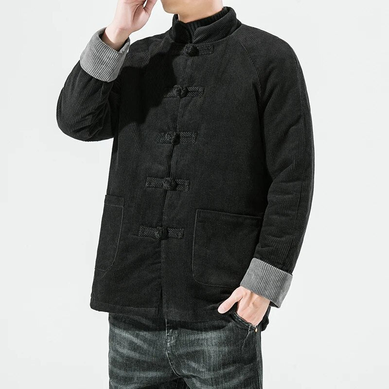 Herre Jakke Corduroy Padded 100% Bomuld 7