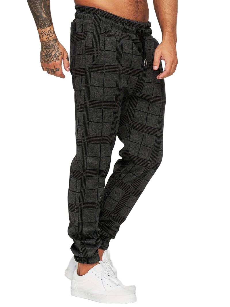 Herre Joggingbukser Casual i Blød Bomuldsblanding 0