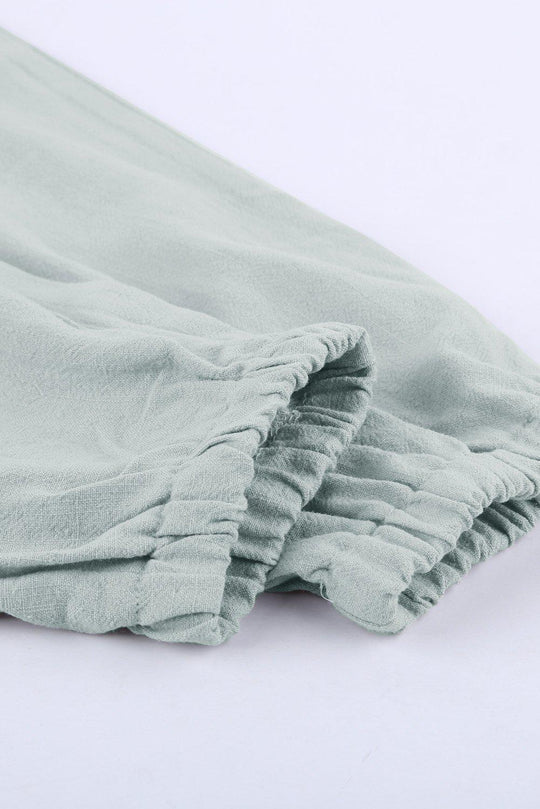 Herre Joggingbukser med Elastisk Talje og Lommer i Polyester og Spandex 4