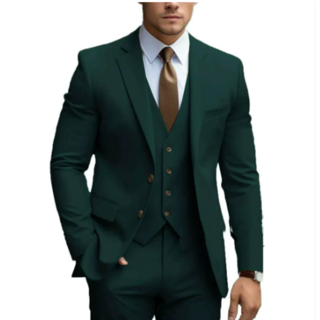 Herre Kostume 3-delt med Vest til Bryllup 0