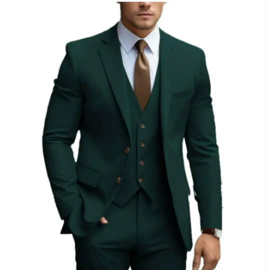 Herre Kostume 3-delt med Vest til Bryllup 0