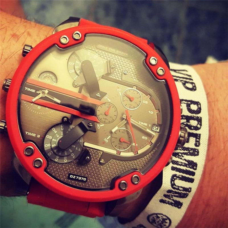 Herre Kronograf Ur i Rustfrit Stål 2