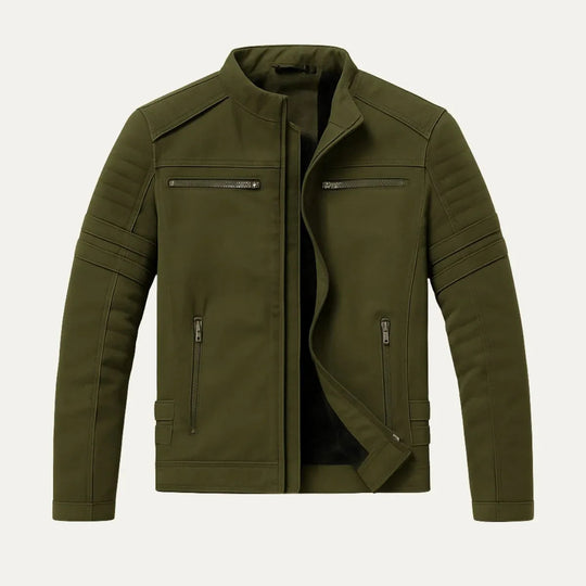 Herre Læderjakke Torino Vintage-Inspireret Regular Fit 4