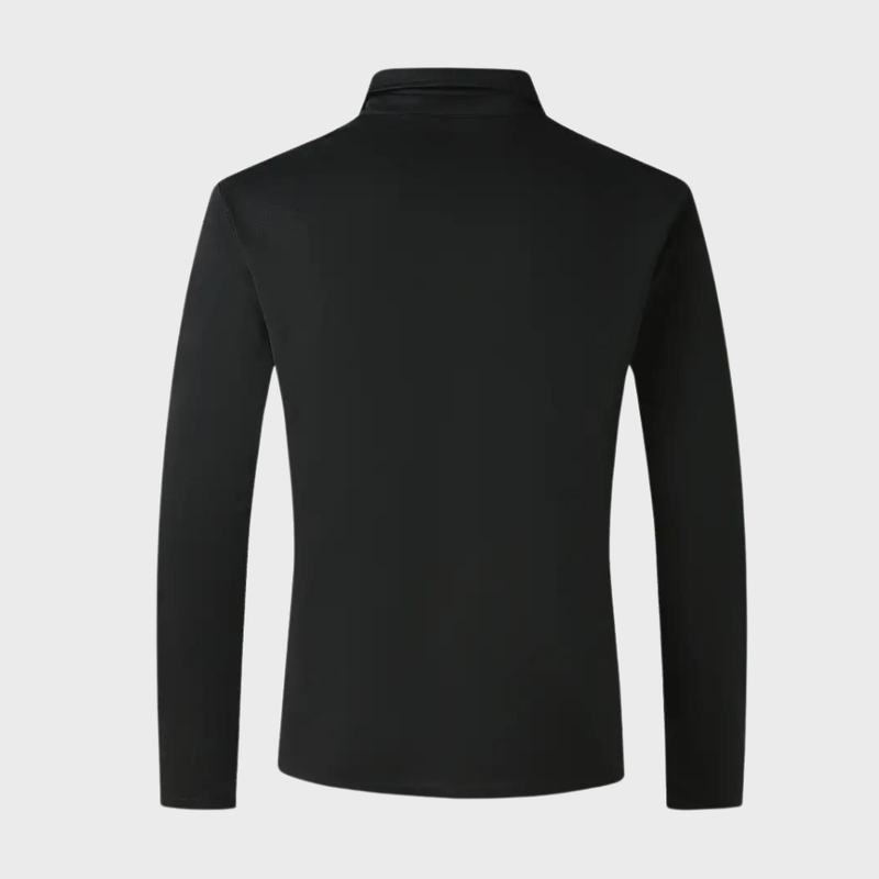 Herre Langærmet T-shirt Komfortabel Stil Polyester 2