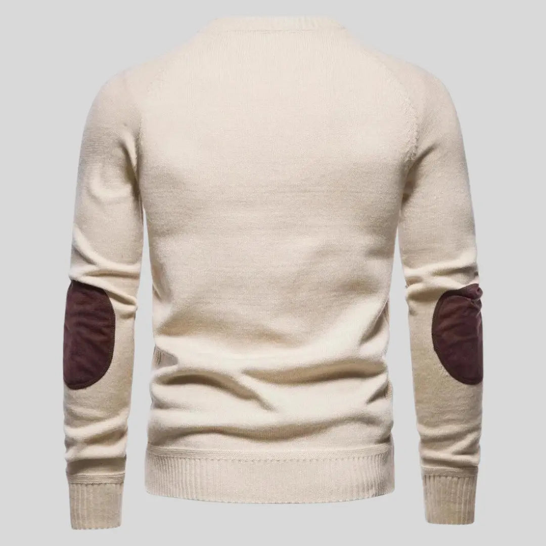 Herre Lyocell Trøje Minimalistisk Stil 2