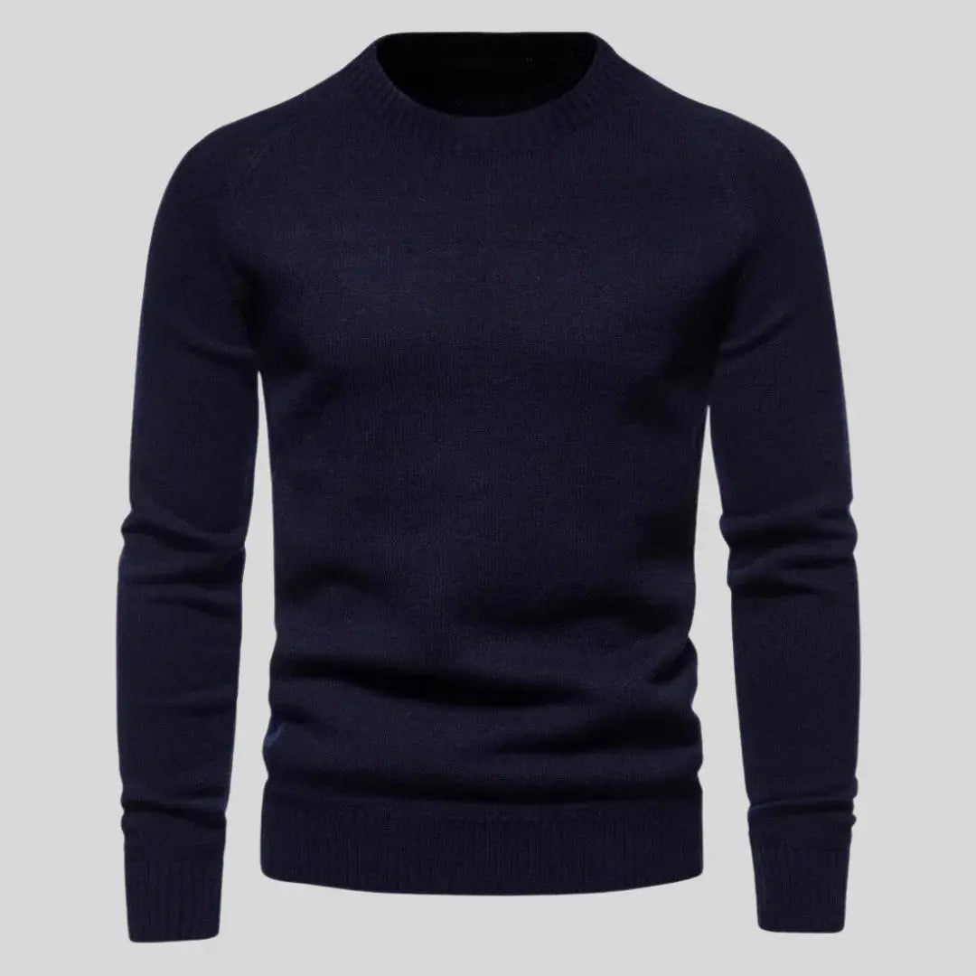 Herre Lyocell Trøje Minimalistisk Stil 9