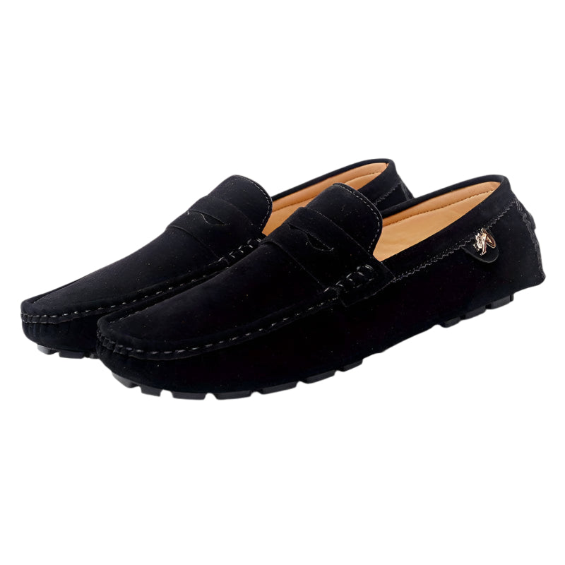 Herre Moccasins Casual Design Gummi 0