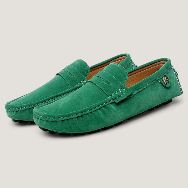 Herre Moccasins Casual Design Gummi 11