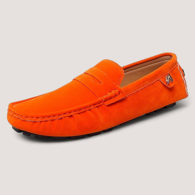 Herre Moccasins Casual Design Gummi 1