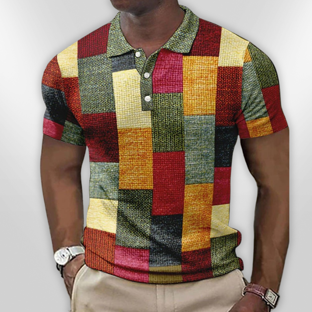 Herre Polo Shirt Klassisk Design Bomuldsblanding 0